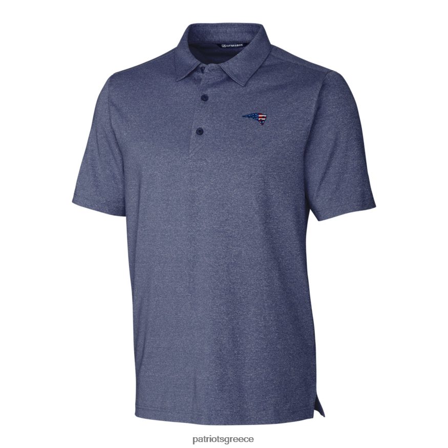 Patriots Jersey Κόφτης & μπουκ ελικοειδή navy forge stretch polo άνδρες είδη ένδυσης VPDHTZ1545