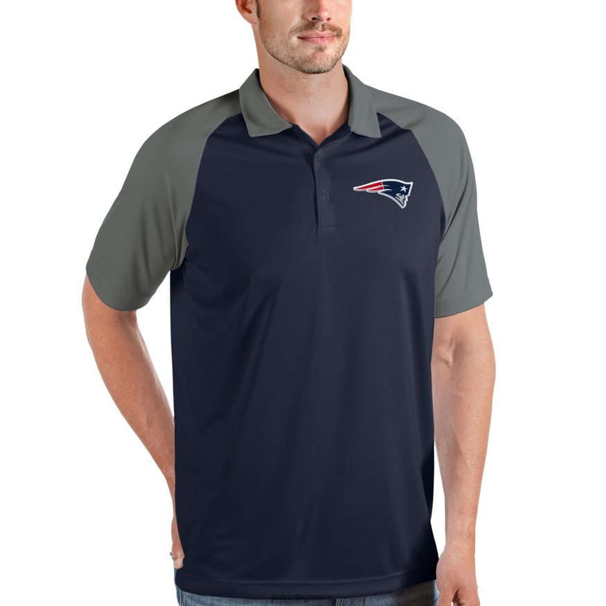 Patriots Jersey Ναυτικό της Αντίγκουα/ατσάλι nova polo άνδρες είδη ένδυσης VPDHTZ1280