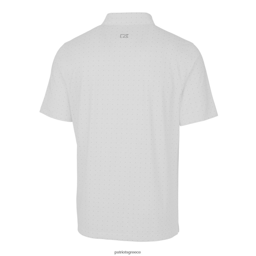 Patriots Jersey κόφτη & λάστιχο λευκό κράνος λούτσα διπλής κουκκίδας stretch polo άνδρες είδη ένδυσης VPDHTZ1355