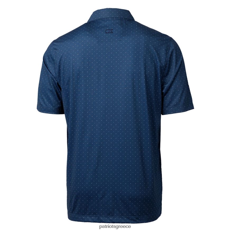 Patriots Jersey κόφτη & μπακ ναυτικό μεγάλο & ψηλό λούτσο με διπλή κουκκίδα stretch polo άνδρες είδη ένδυσης VPDHTZ1468