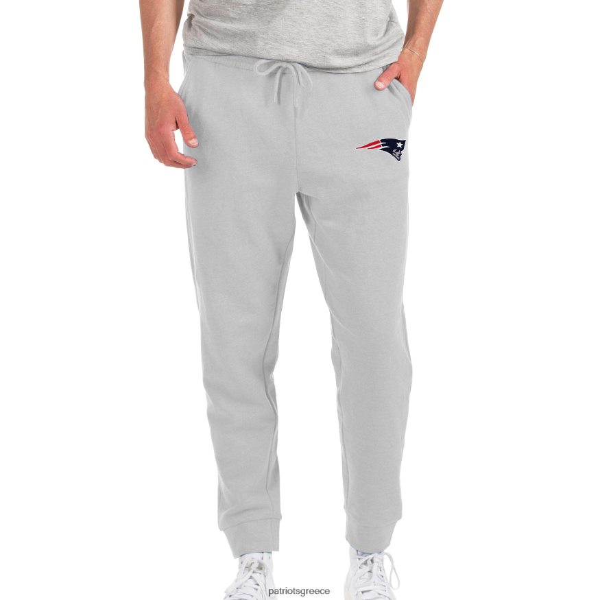 Patriots Jersey Παντελόνι jogger με γκρι ερεκέ αντίγκουα άνδρες είδη ένδυσης VPDHTZ1265