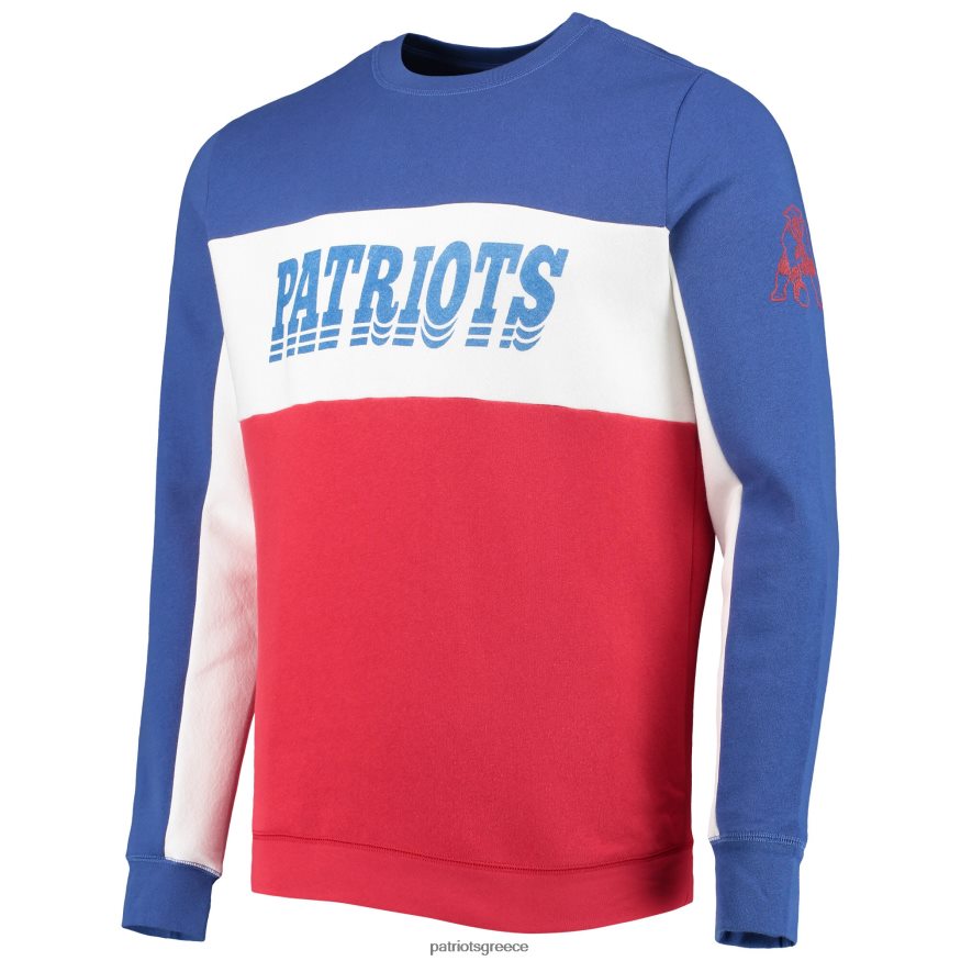 Patriots Jersey Φούτερ πουλόβερ βασιλικού/κόκκινου χρώματος πρόχειρου φαγητού άνδρες είδη ένδυσης VPDHTZ1662