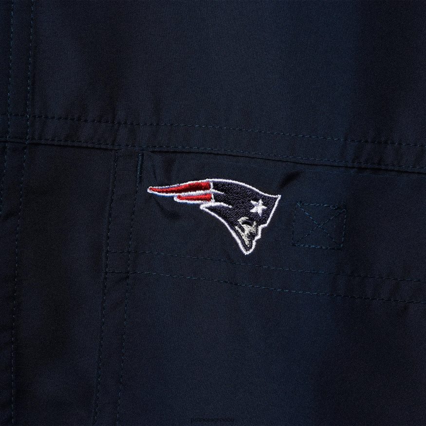 Patriots Jersey Αντίγκουα ναυτικό πουκάμισο με κουμπιά άνδρες είδη ένδυσης VPDHTZ1679