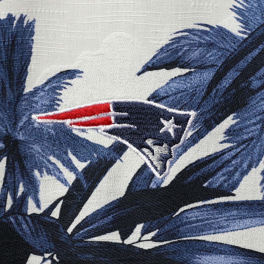 Patriots Jersey Τόμι Μπαχάμα Ναυτικό Σπορ λιμάνι νησί ιβίσκου πουκάμισο με κουμπιά άνδρες είδη ένδυσης VPDHTZ1681