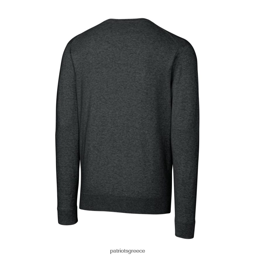 Patriots Jersey Πουλόβερ πουλόβερ με λαιμόκοψη και λαιμόκοψη λογότυπο lakemont tri-blend άνδρες είδη ένδυσης VPDHTZ1685