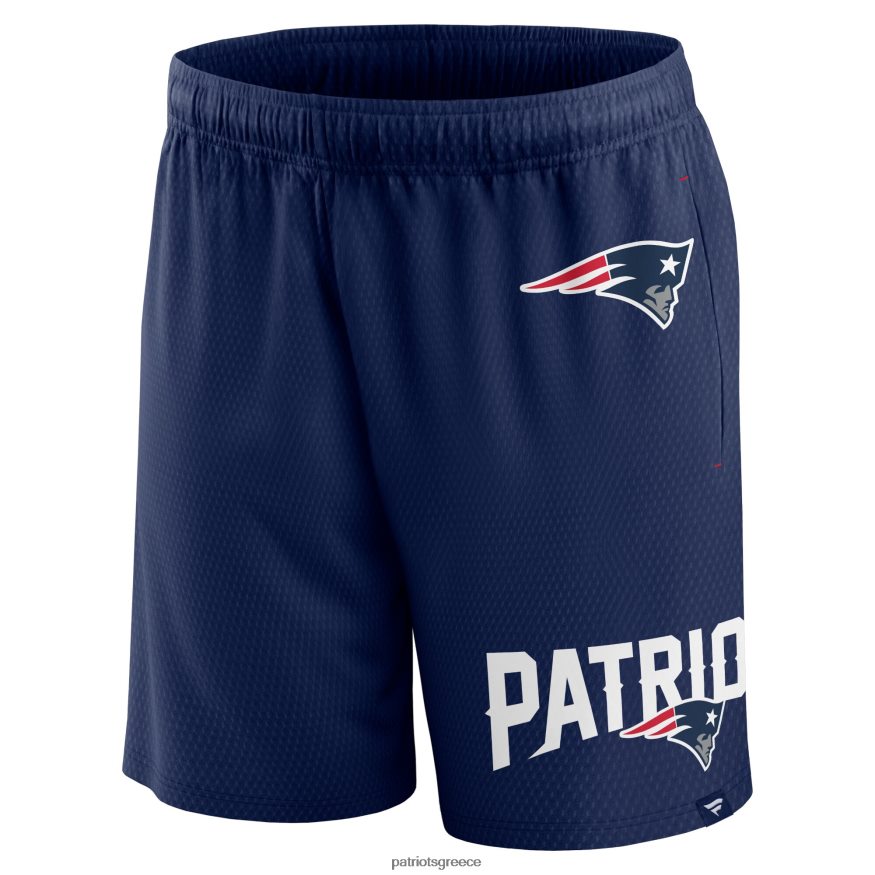 Patriots Jersey φανατικά επώνυμα ναυτικό κλίντσερ σορτς άνδρες είδη ένδυσης VPDHTZ1692