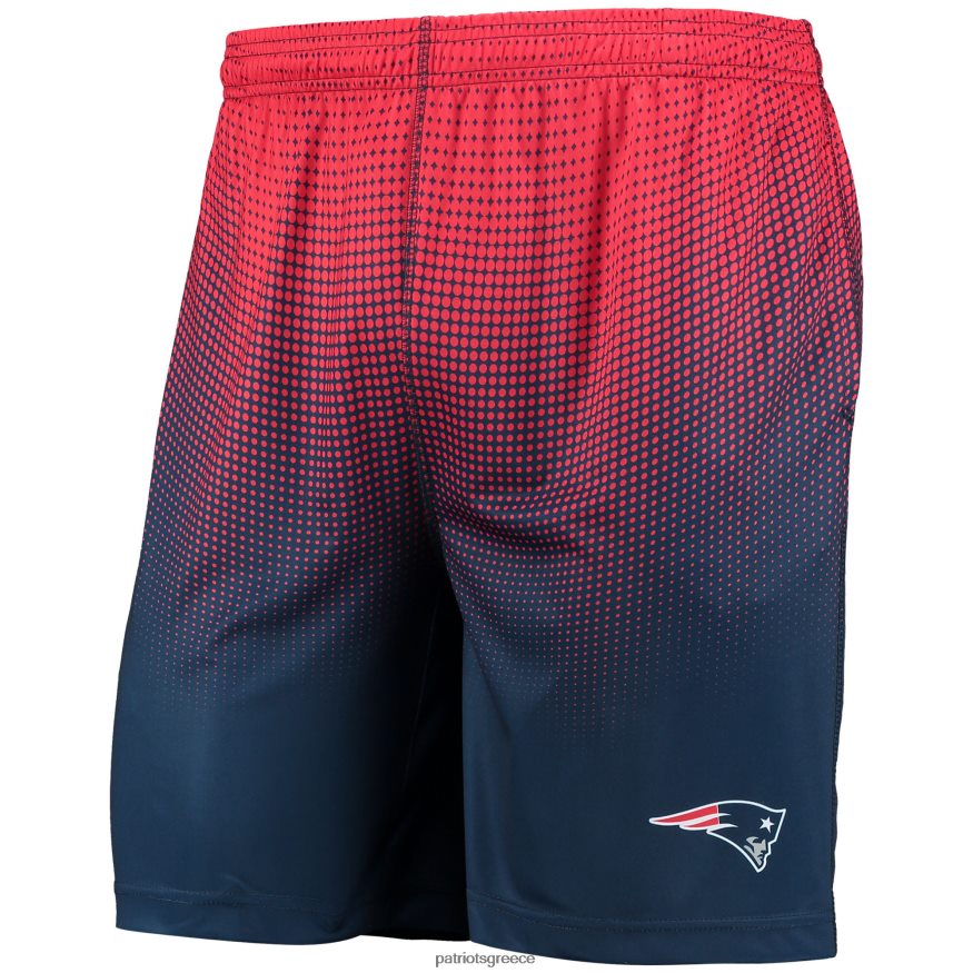 Patriots Jersey σορτς προπόνησης ντεγκραντέ foco navy/κόκκινο pixel άνδρες είδη ένδυσης VPDHTZ1718