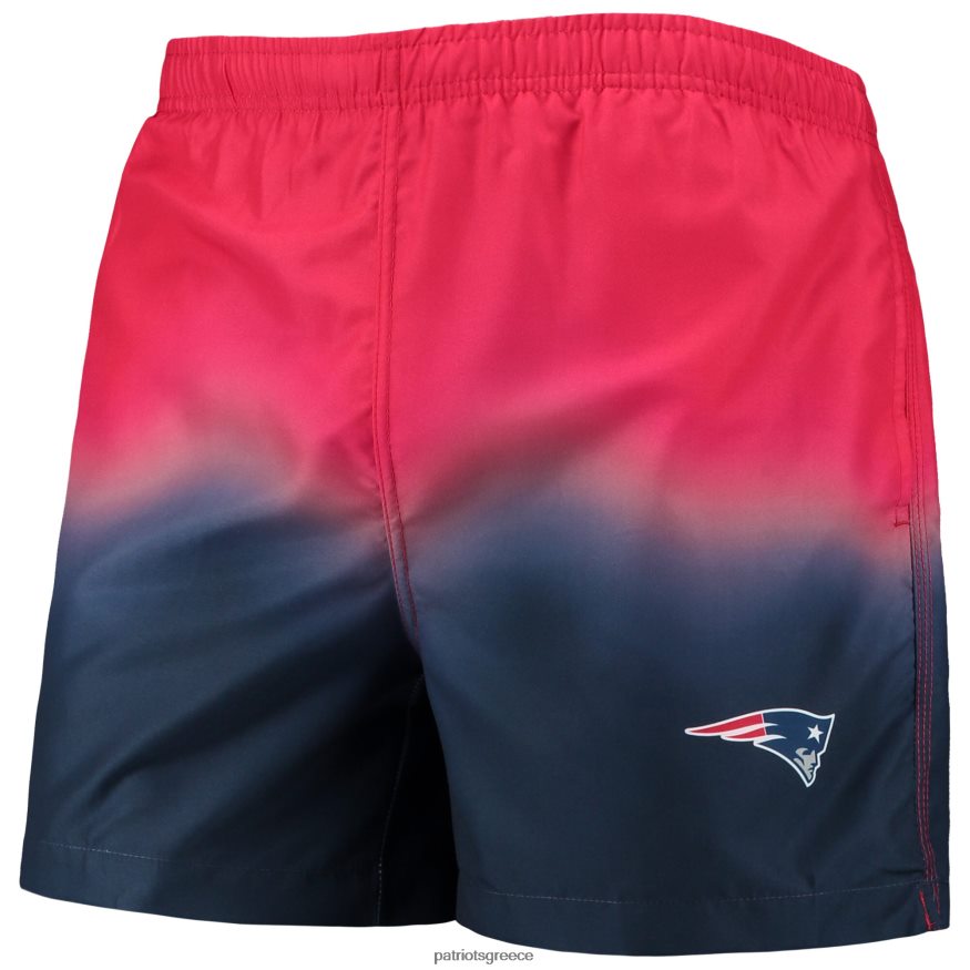 Patriots Jersey σορτς μαγιό foco red/navy dip-dye άνδρες είδη ένδυσης VPDHTZ1726