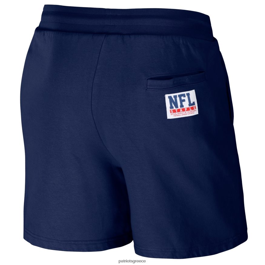 Patriots Jersey nfl x staple navy throwback vintage wash fleece σορτς άνδρες είδη ένδυσης VPDHTZ1728