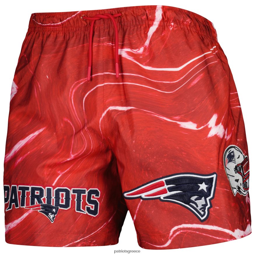 Patriots Jersey pro standard κόκκινο σορτς από μάρμαρο άνδρες είδη ένδυσης VPDHTZ1735