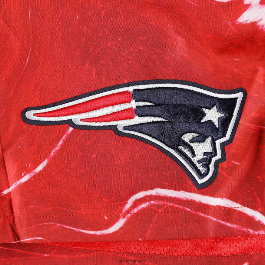 Patriots Jersey pro standard κόκκινο σορτς από μάρμαρο άνδρες είδη ένδυσης VPDHTZ1735