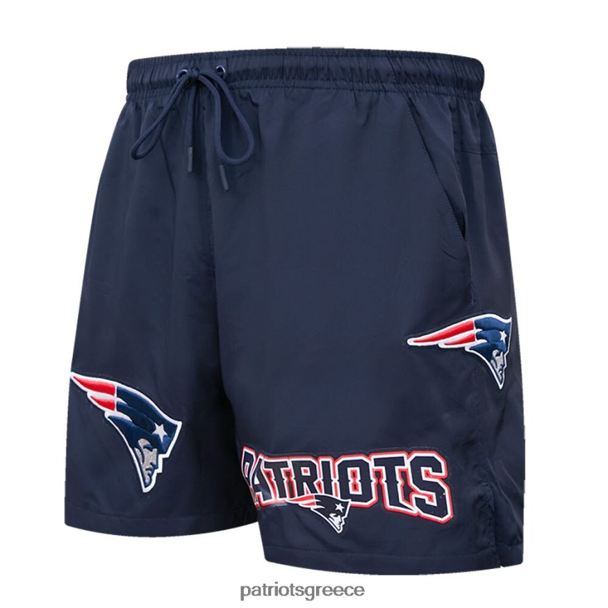 Patriots Jersey pro standard ναυτικό υφαντό σορτς άνδρες είδη ένδυσης VPDHTZ1739