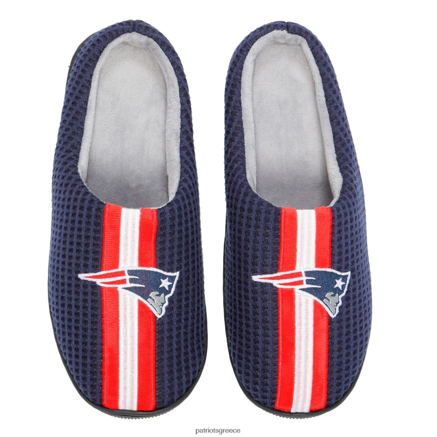 Patriots Jersey παντόφλες slide foco navy team stripe memory foam άνδρες είδη υπόδησης VPDHTZ99
