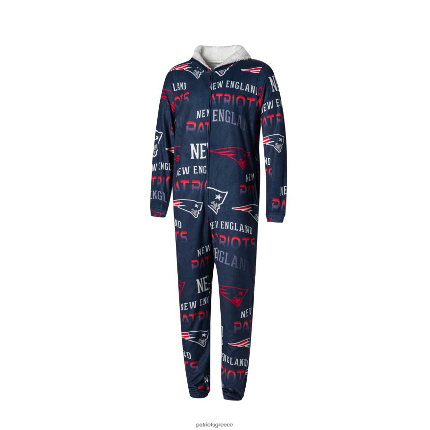 Patriots Jersey έννοιες σπορ ναυτικό απροσδόκητο microfleece ένωση κοστούμι πιτζάμες άνδρες είδη ένδυσης VPDHTZ1757