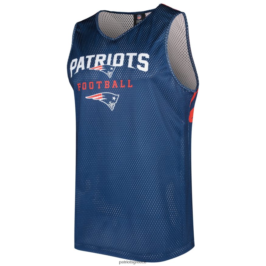 Patriots Jersey Σετ με λαιμόκοψη και σορτς foco navy colorblock άνδρες είδη ένδυσης VPDHTZ1709