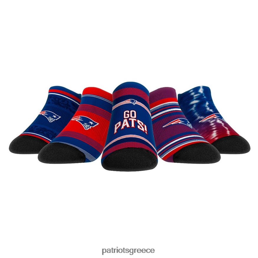 Patriots Jersey rock em κάλτσες super fan πέντε σετ κάλτσες χαμηλού κοψίματος παιδιά αξεσουάρ VPDHTZ2924