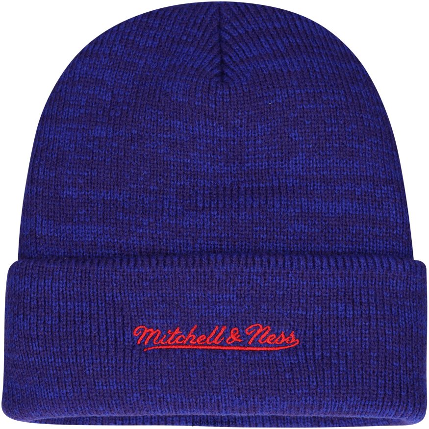 Patriots Jersey Mitchell & ness κόκκινο fandom πλεκτό καπέλο με μανσέτες παιδιά αξεσουάρ VPDHTZ3012