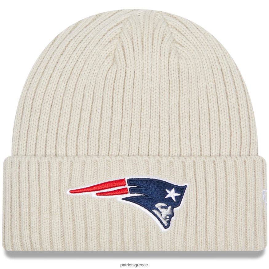 Patriots Jersey νέας εποχής κρέμα πυρήνα κλασικό πλεκτό καπέλο με μανσέτες παιδιά αξεσουάρ VPDHTZ2979