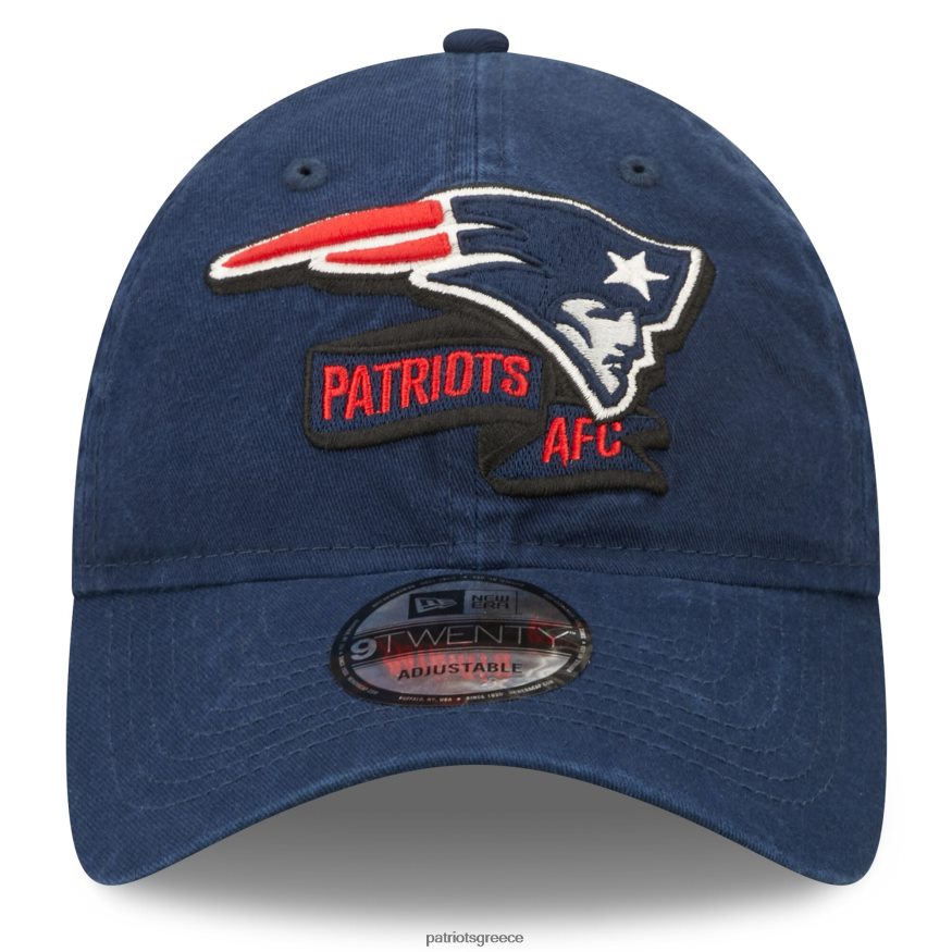 Patriots Jersey νέας εποχής navy 2022 ρυθμιζόμενο καπέλο 9 είκοσι πλαϊνής γραμμής παιδιά αξεσουάρ VPDHTZ2990