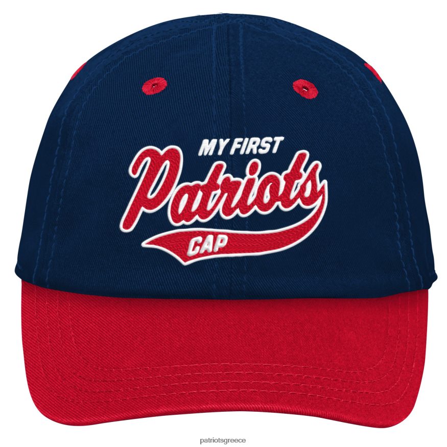 Patriots Jersey βρέφος ναυτικό/κόκκινο η πρώτη μου ουρά sweep slouch flex καπέλο παιδιά αξεσουάρ VPDHTZ2960
