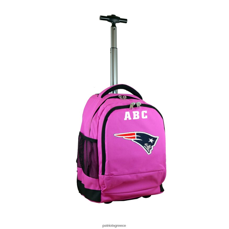 Patriots Jersey mojo pink 19'' εξατομικευμένο σακίδιο με τροχούς premium παιδιά αξεσουάρ VPDHTZ2932
