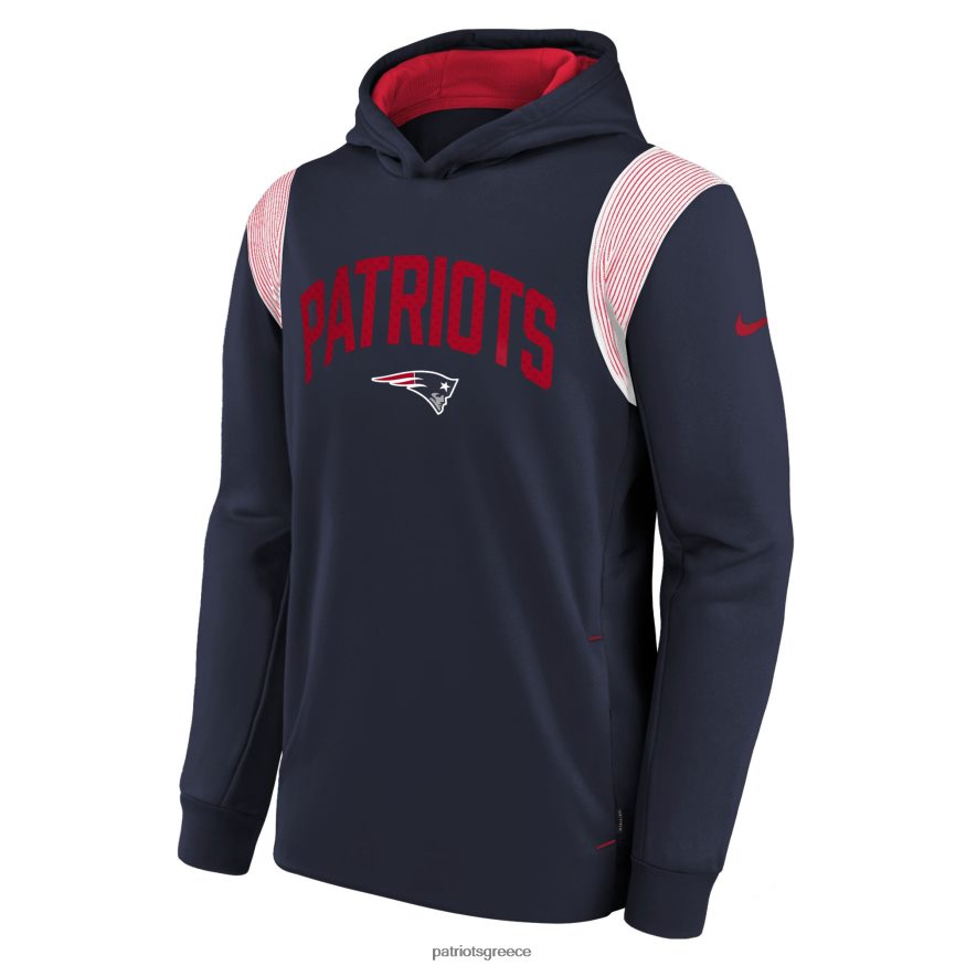 Patriots Jersey Φούτερ πουλόβερ nike navy sideline fleece απόδοσης παιδιά είδη ένδυσης VPDHTZ3035