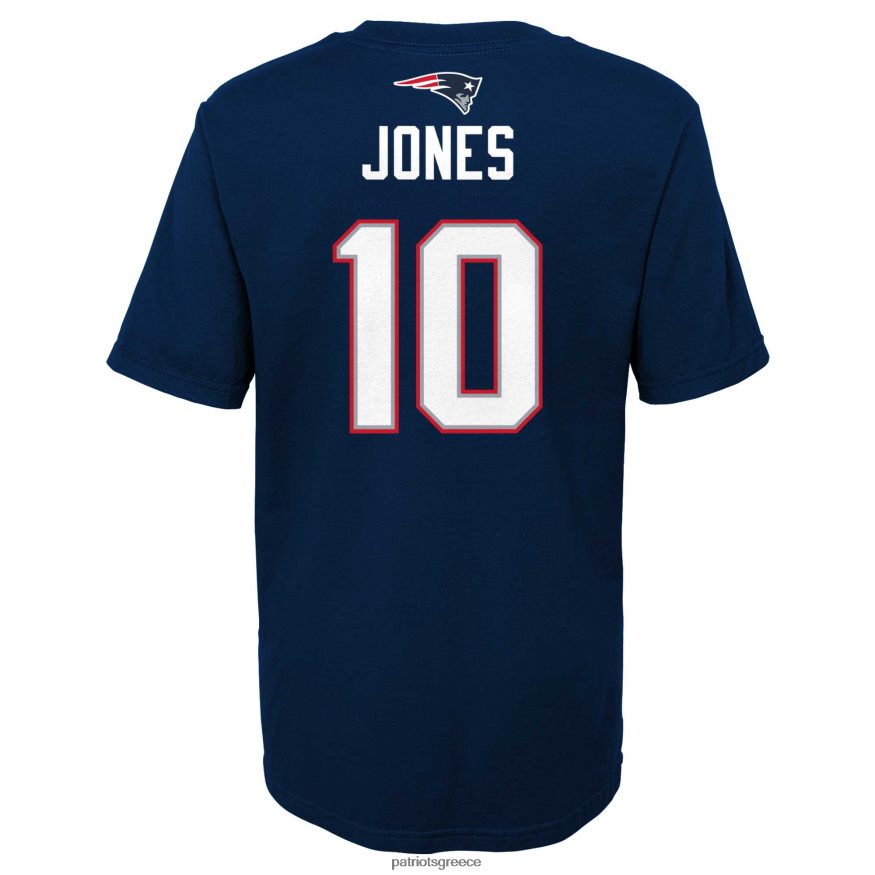 Patriots Jersey μπλουζάκι προσχολικής ηλικίας mac jones navy mainliner παίκτη παιδιά είδη ένδυσης VPDHTZ3110