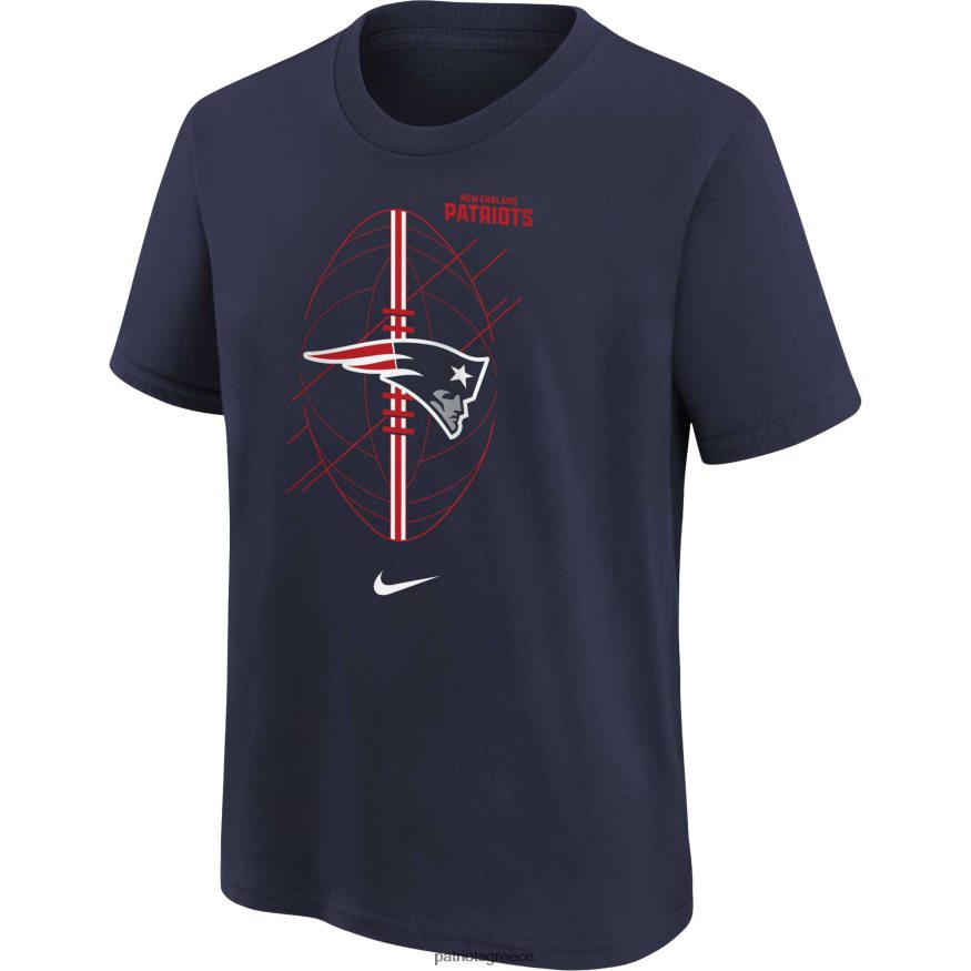 Patriots Jersey μπλουζάκι με εικονίδιο nike navy προσχολικής ηλικίας παιδιά είδη ένδυσης VPDHTZ3123