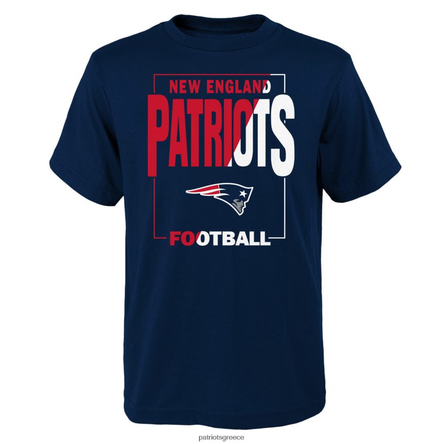 Patriots Jersey t-shirt με ναυτικό κέρμα παιδιά είδη ένδυσης VPDHTZ3091