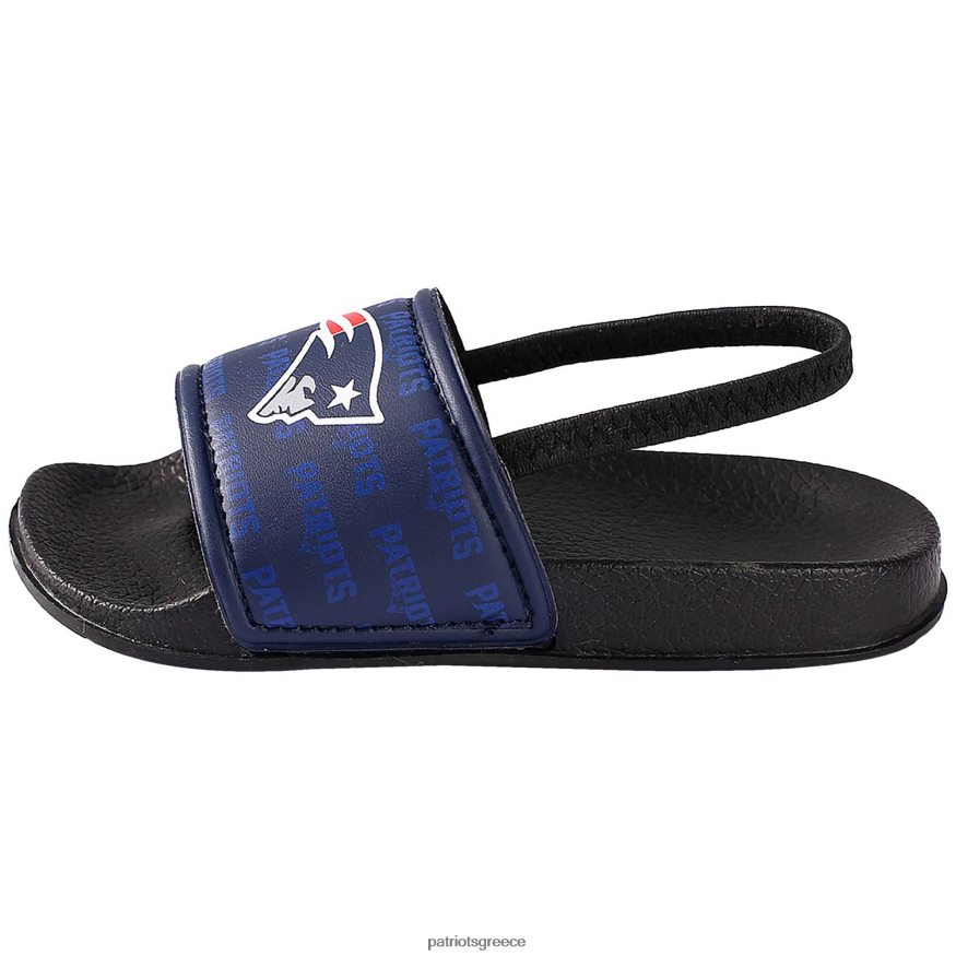 Patriots Jersey σανδάλι παλαιού τύπου foco wordmark παιδιά είδη υπόδησης VPDHTZ2950