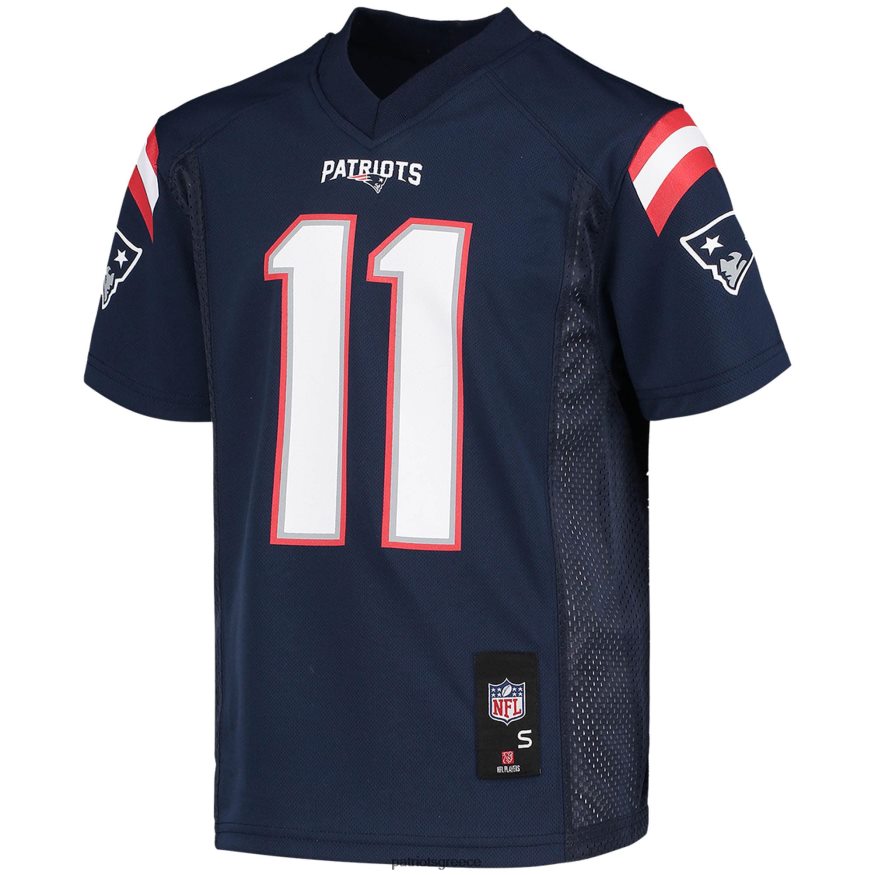 Patriots Jersey Τζούλιαν Έντελμαν ναυτικό αντίγραφο παίκτη φανέλα παιδιά είδη ένδυσης VPDHTZ3049