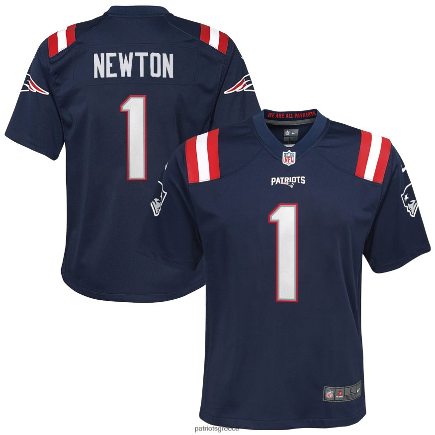 Patriots Jersey φανέλα παιχνιδιών nike cam Newton παιδιά είδη ένδυσης VPDHTZ3053