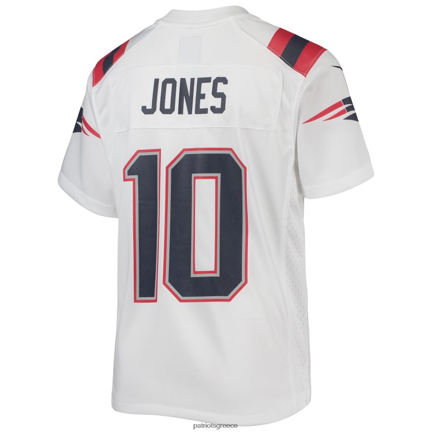 Patriots Jersey λευκή φανέλα παιχνιδιών nike mac jones παιδιά είδη ένδυσης VPDHTZ3054