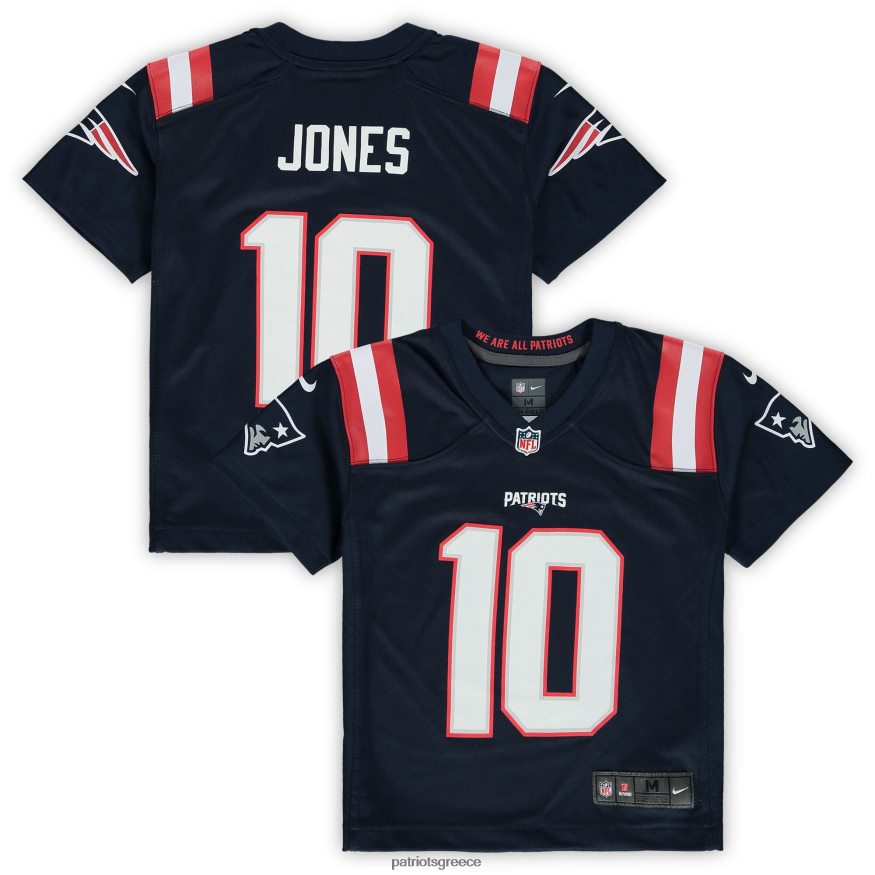 Patriots Jersey προσχολική φανέλα παιχνιδιών nike mac jones navy παιδιά είδη ένδυσης VPDHTZ3052