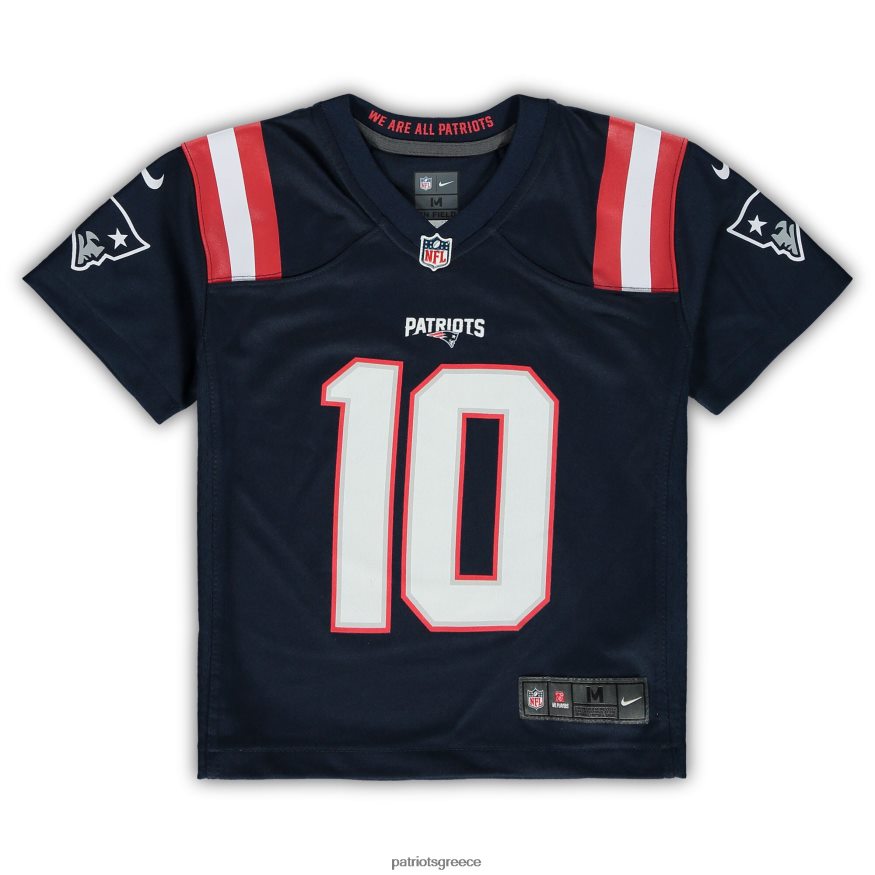 Patriots Jersey προσχολική φανέλα παιχνιδιών nike mac jones navy παιδιά είδη ένδυσης VPDHTZ3052