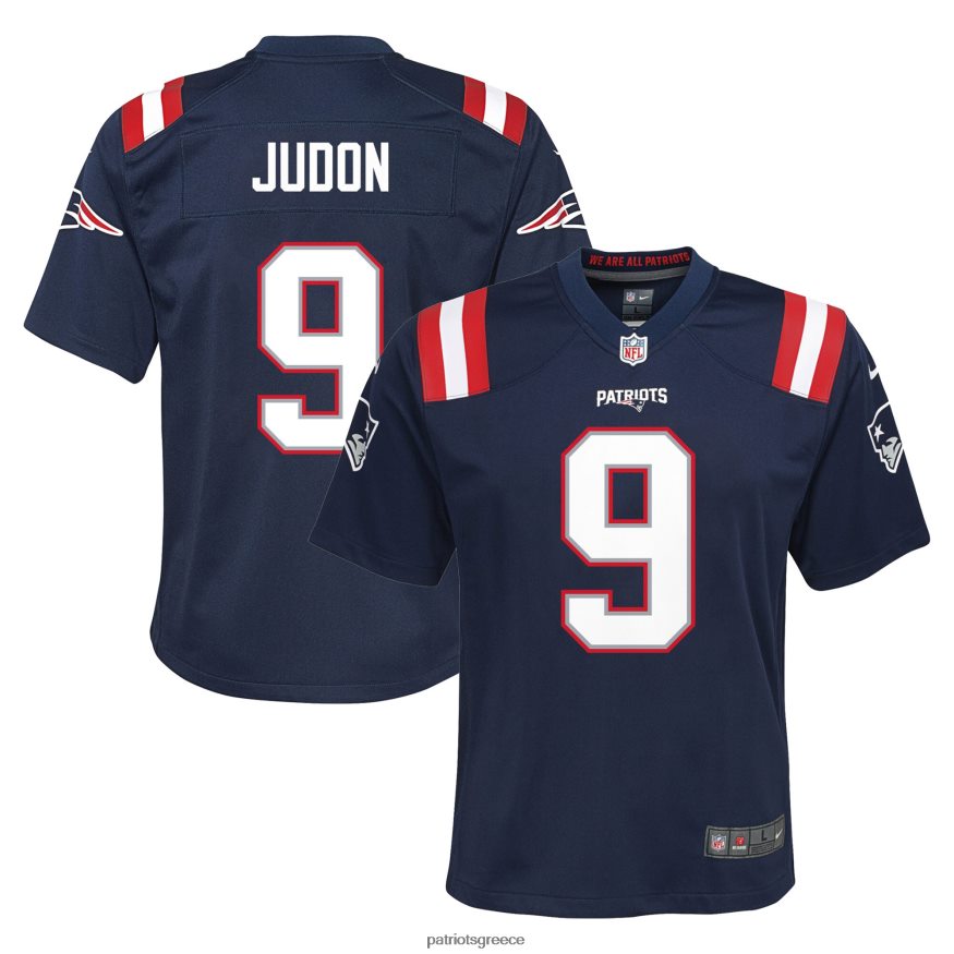 Patriots Jersey φανέλα ναυτικού παιχνιδιού nike matthew judon παιδιά είδη ένδυσης VPDHTZ3045