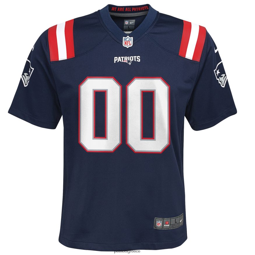 Patriots Jersey φανέλα προσαρμοσμένου παιχνιδιού nike navy παιδιά είδη ένδυσης VPDHTZ3044