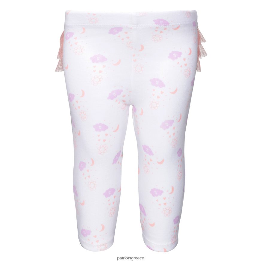 Patriots Jersey Κορίτσια νεογέννητο & βρεφικό λευκό κορμάκι και κολάν tutu παιδιά είδη ένδυσης VPDHTZ3074